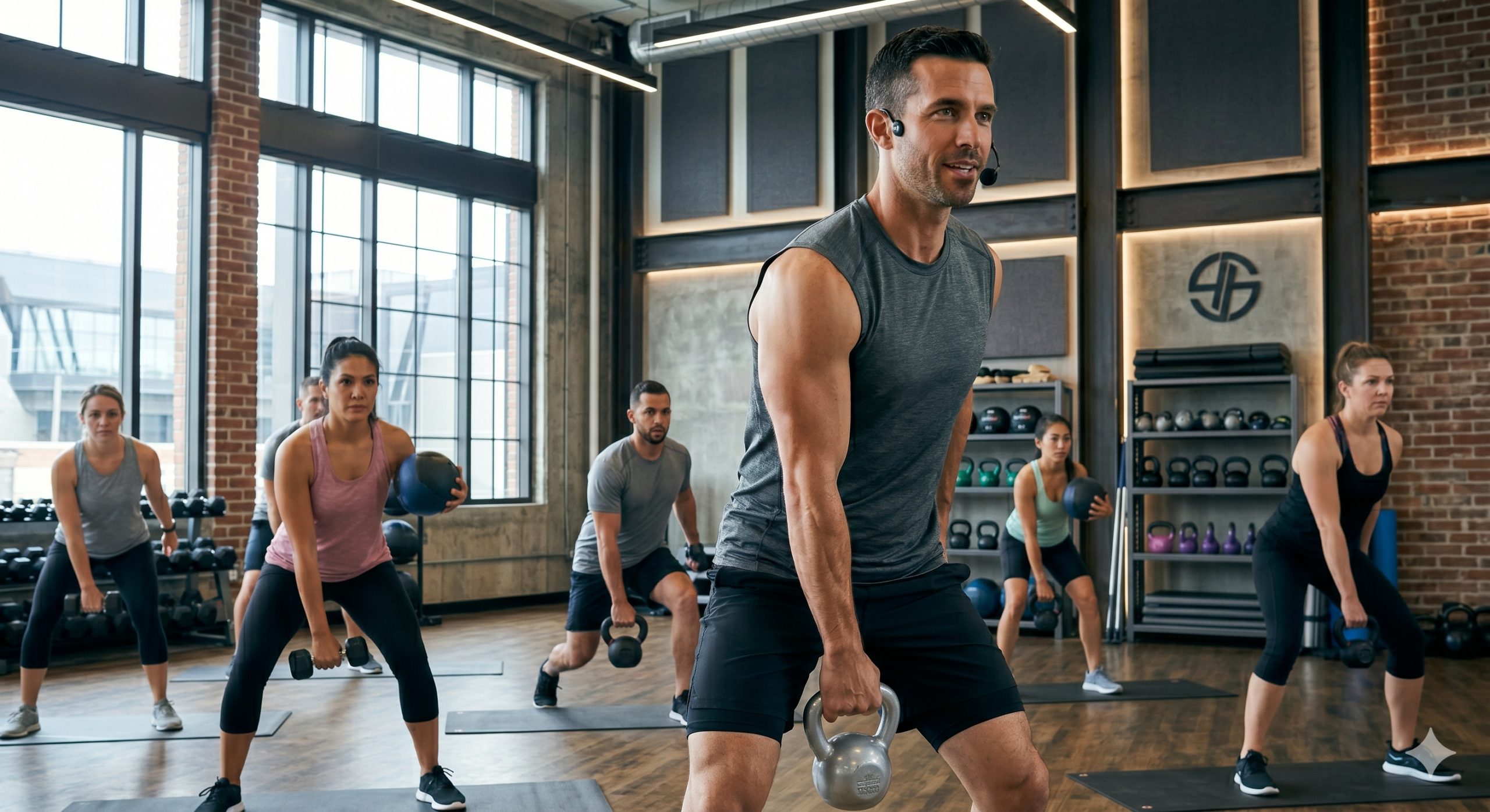 HIIT Vertretung für intensive Fitnesskurse im Studio
